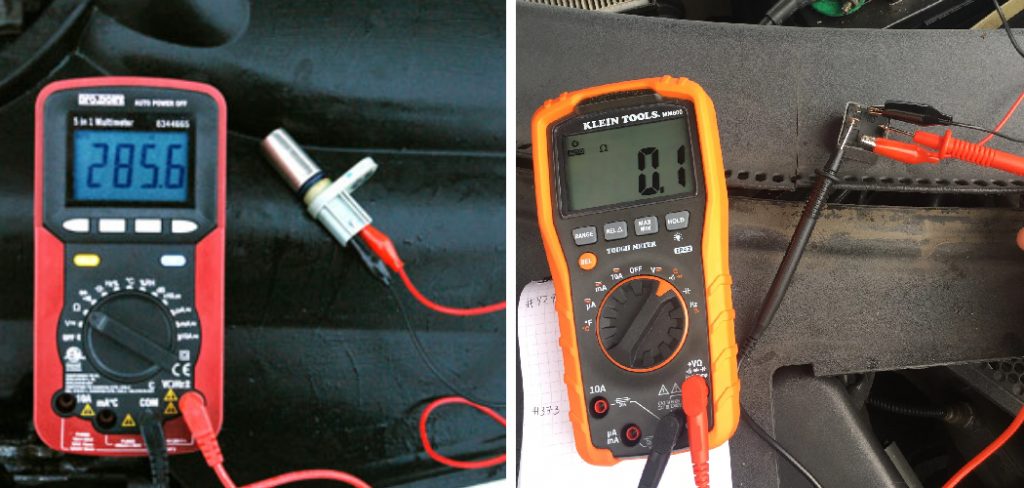 How to Check Crank Sensor With Multimeter