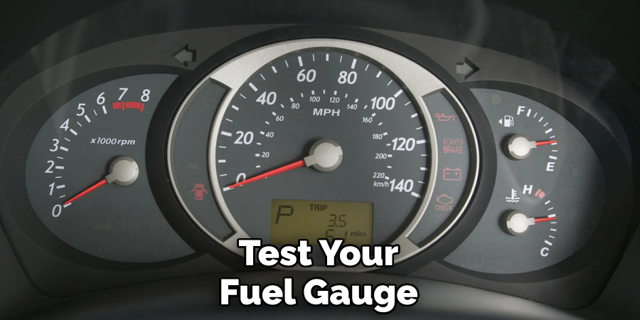 Test Your Fuel Gauge