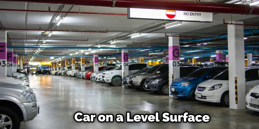 Car on a Level Surface
