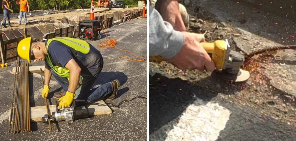 How to Cut Rebar Sticking Out of Concrete