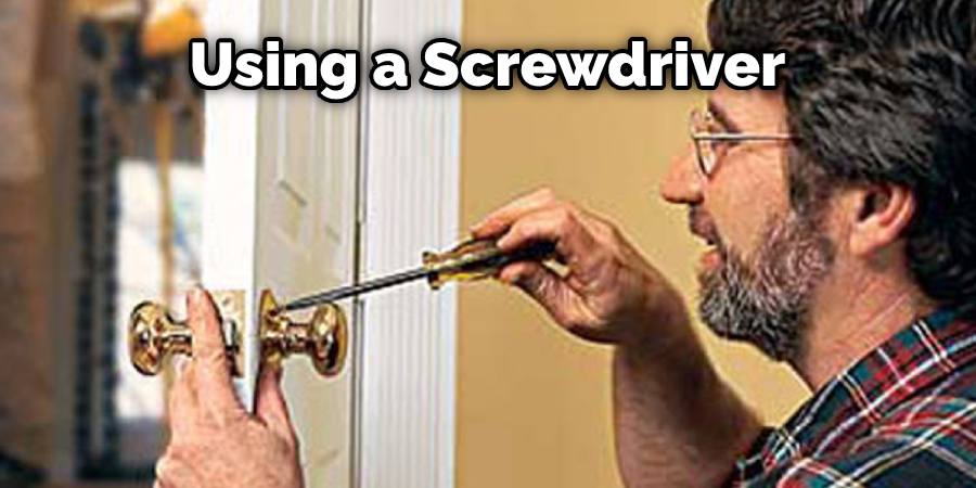Using a Screwdriver