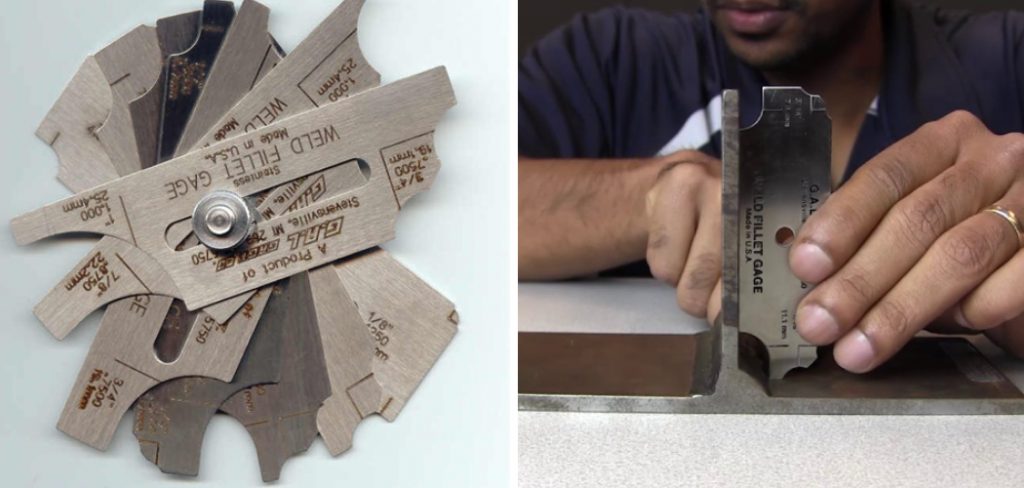 How to Use a Fillet Weld Gauge