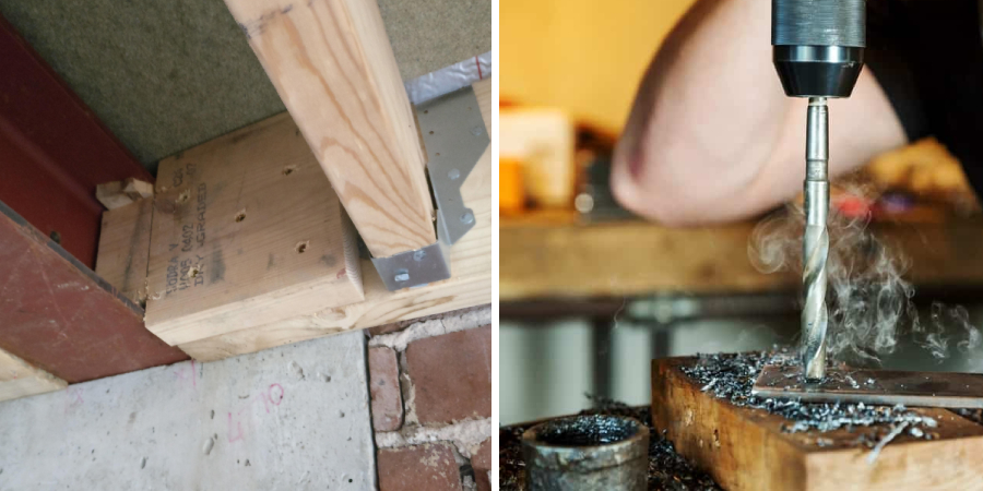 How to Screw Into Steel Beam