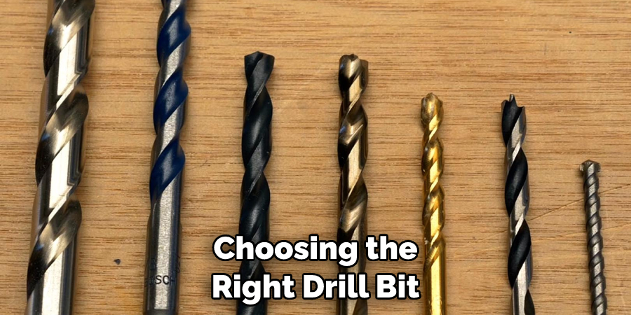 Choosing the Right Drill Bit
