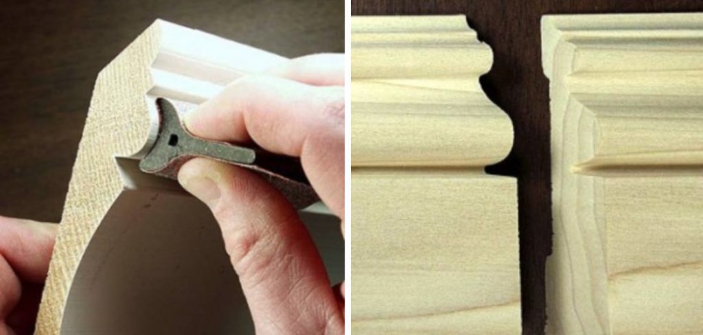 How to Sand Crown Molding