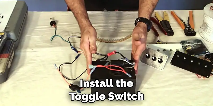 Install the Toggle Switch