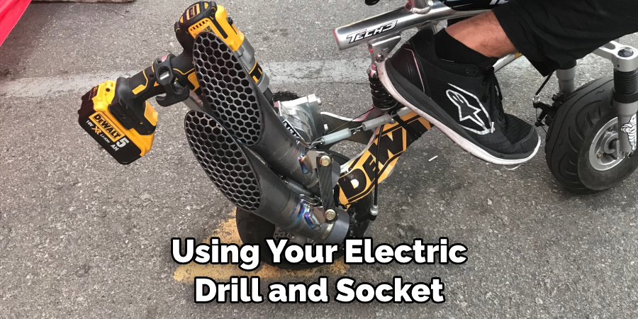 Using Your Electric Drill and Socket