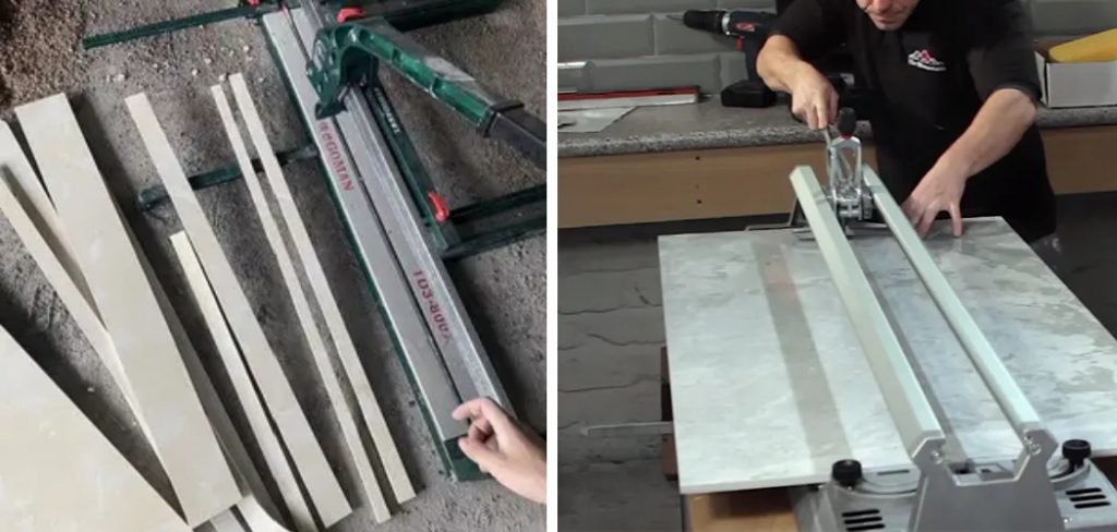 How to Cut Large Porcelain Tile