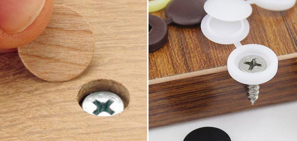 How to Remove Plastic Screw Covers