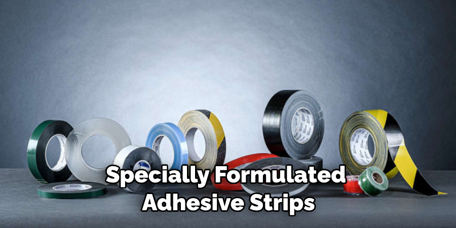 Specially Formulated Adhesive Strips