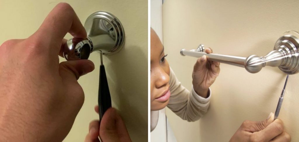 How to Remove Towel Ring