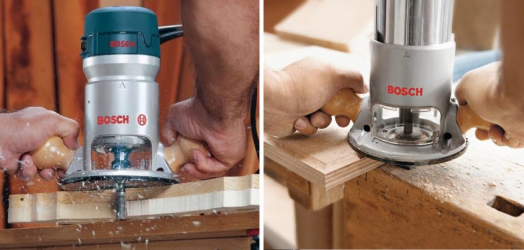 How to Use a Bosch Router
