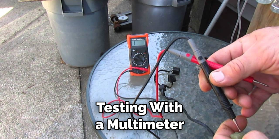 Testing With a Multimeter