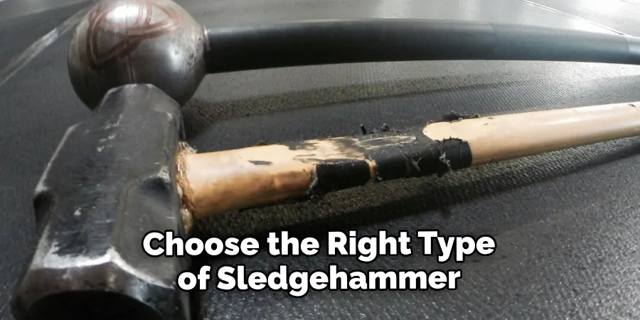 Choose the Right Type of Sledgehammer for the Job