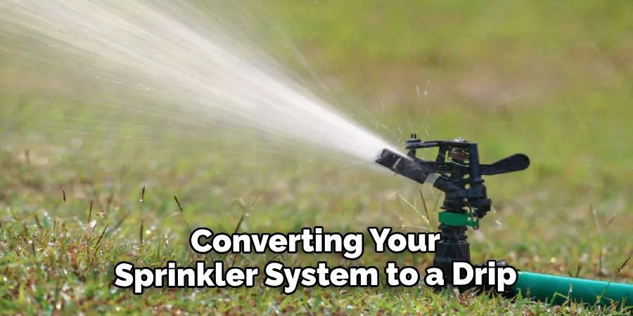 Converting Your Sprinkler System to a Drip Irrigation System