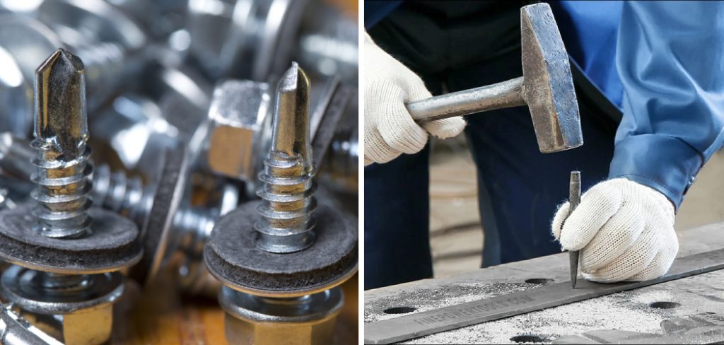 How to Screw Into Metal Without a Drill