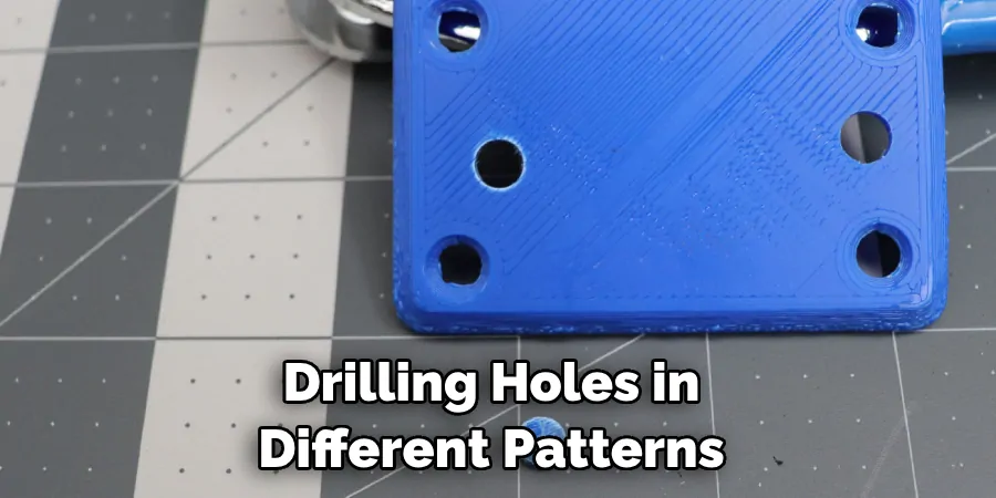 Drilling Holes in Different Patterns