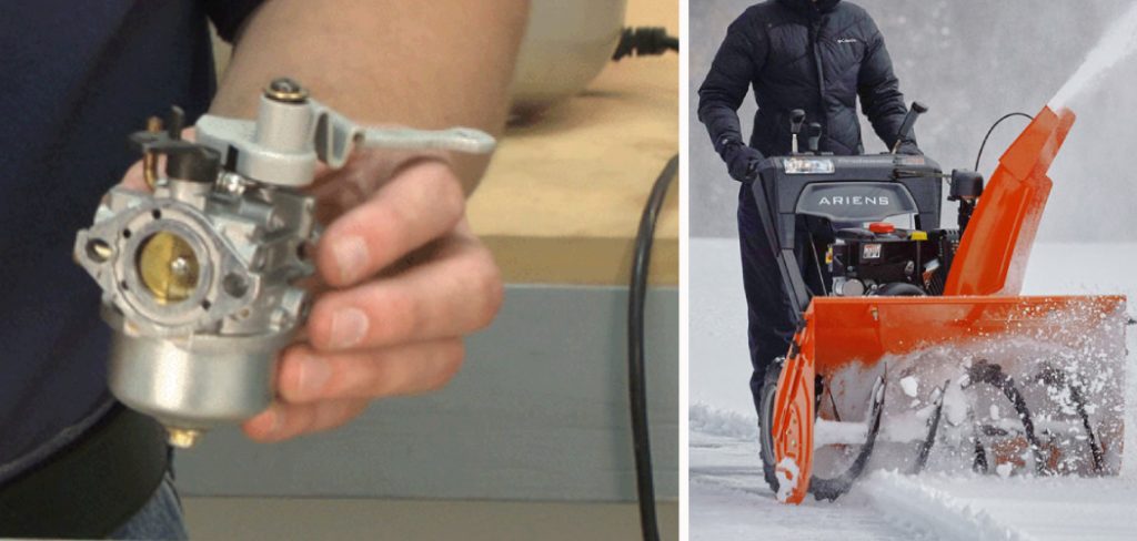 How to Clean Snowblower Carburetor