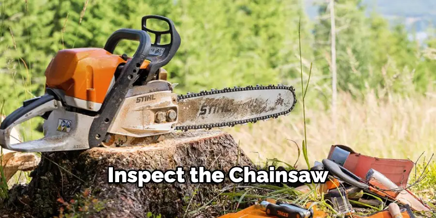 Inspect the Chainsaw