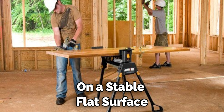 On a Stable Flat Surface