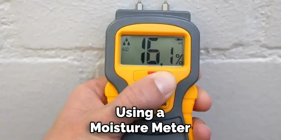 Using a Moisture Meter