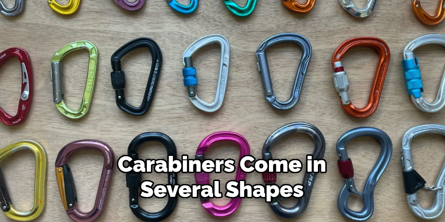 Carabiners Come in Several Shapes 