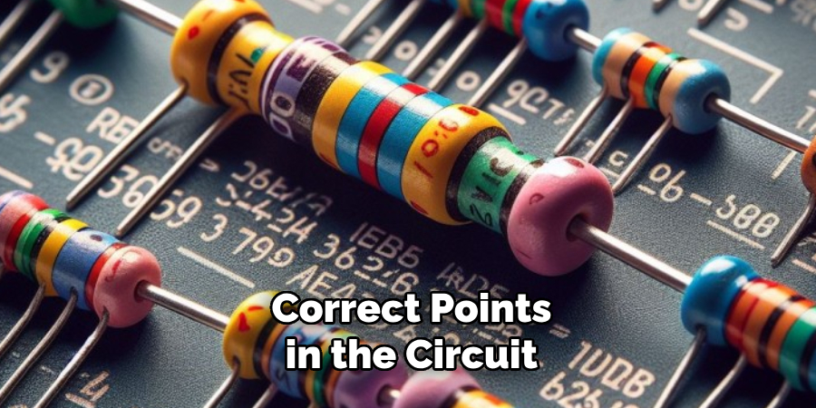 Correct Points in the Circuit