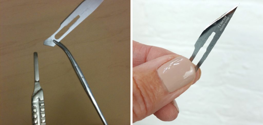 How to Put a Scalpel Blade on