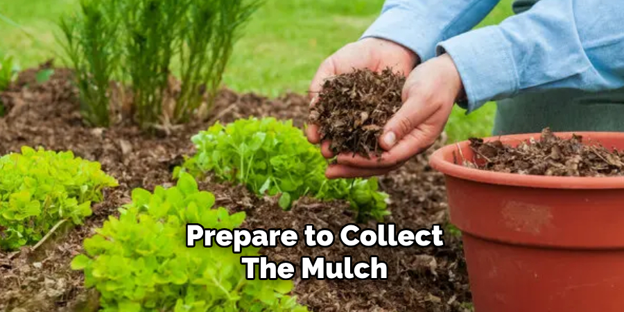  Prepare to Collect the Mulch