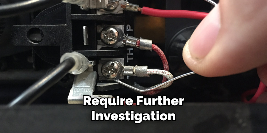 Require Further Investigation