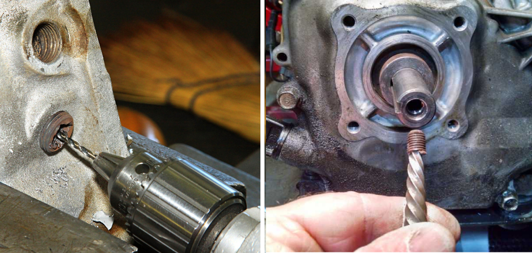 How to Drill out Broken Bolt in Engine Block