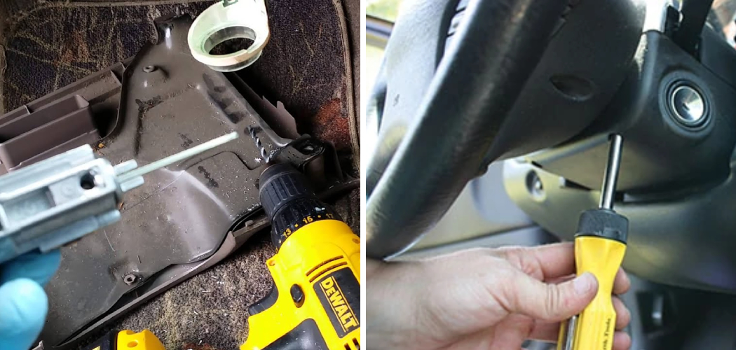 How to Drill out Ignition Lock Cylinder