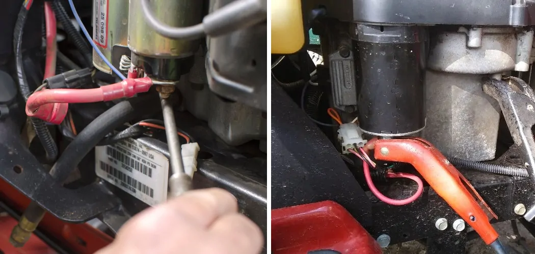 How to Jump Solenoid on Lawn Mower