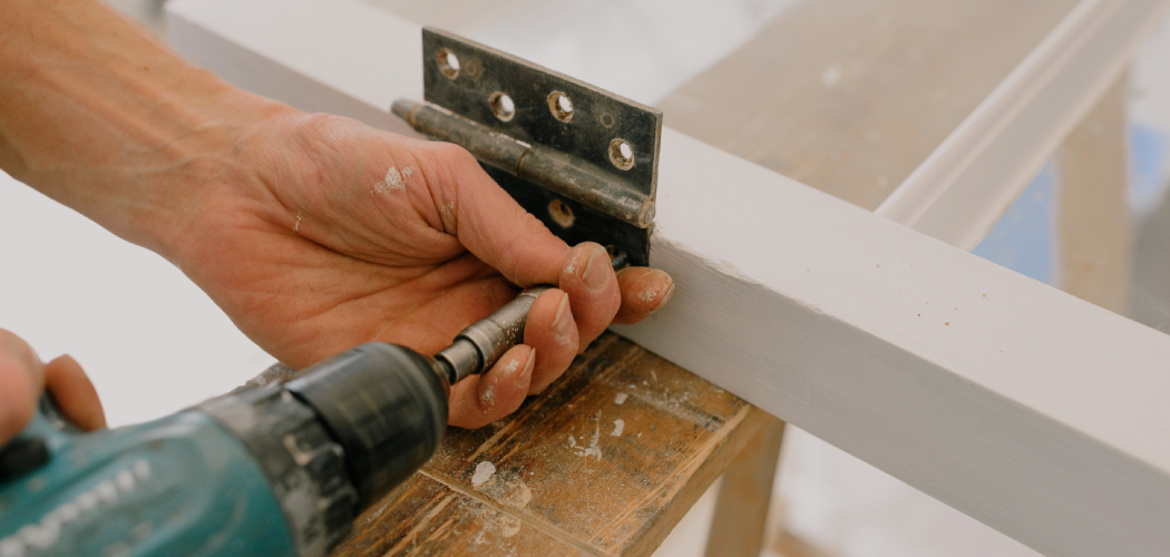 How to Drill Cabinet Hinge Holes