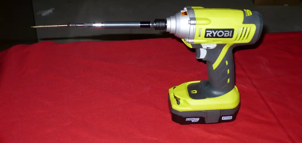 How to Use Ryobi Drill