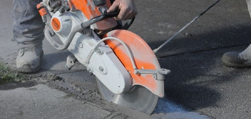 How to Cut Pavers on a Curve