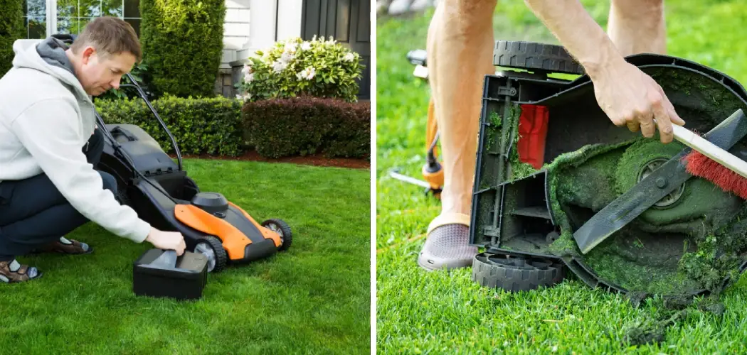 How to Clean Electric Lawn Mower