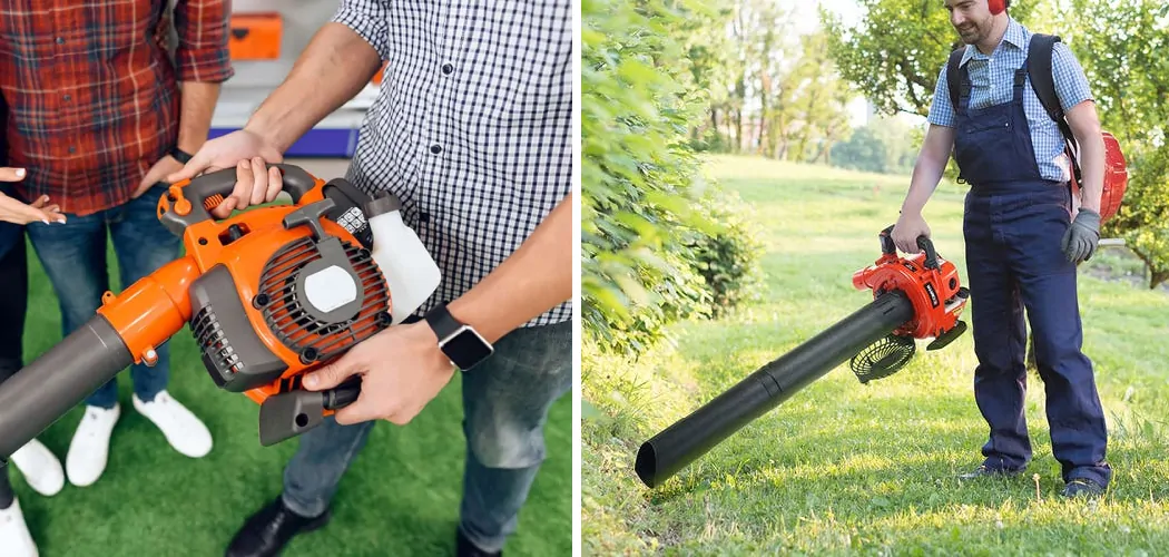 How to Unflood Leaf Blower